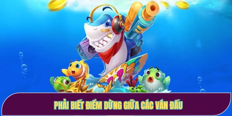 Phải biết điểm dừng giữa các ván đấu