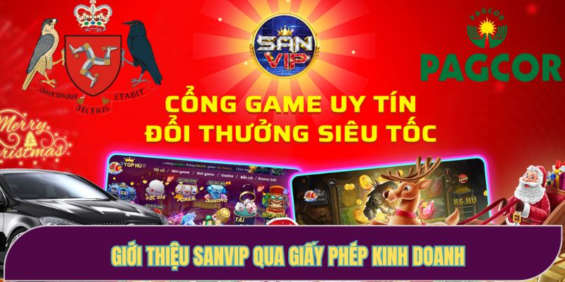 Giới thiệu Sanvip qua giấy phép kinh doanh