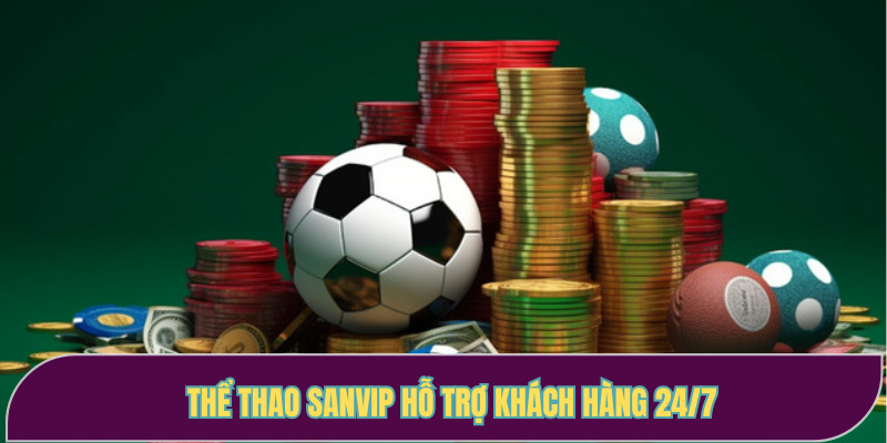 Thể thao Sanvip hỗ trợ khách hàng 24/7