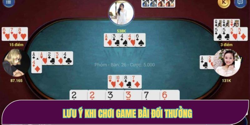 Những điều nên nhớ khi chơi đánh bài online